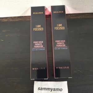 Realher Power Wear Probiotic Foundation I AM FOCUSED (Fair Ivory) x2